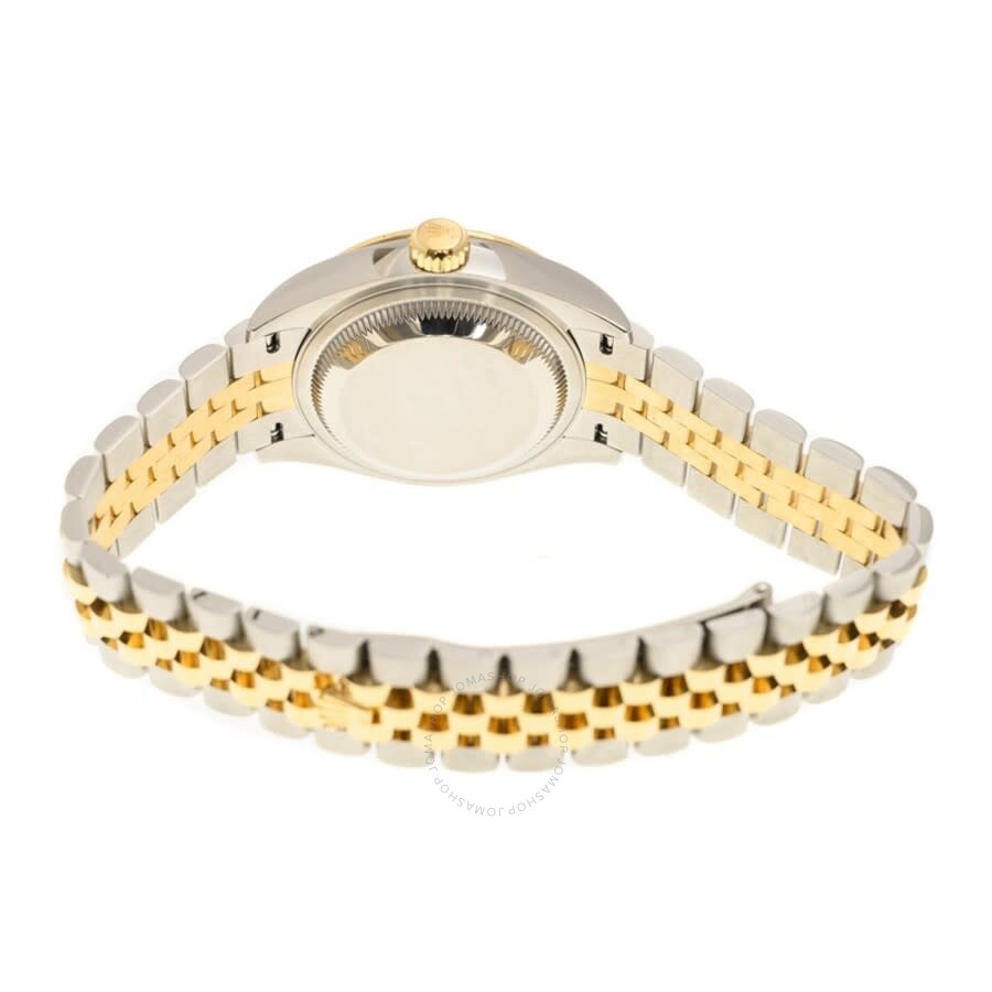 Rolex Lady Datejust Champagne Diamond Dial Automatic Steel and 18kt Yellow Gold Rolex Jubilee Watch  - 5