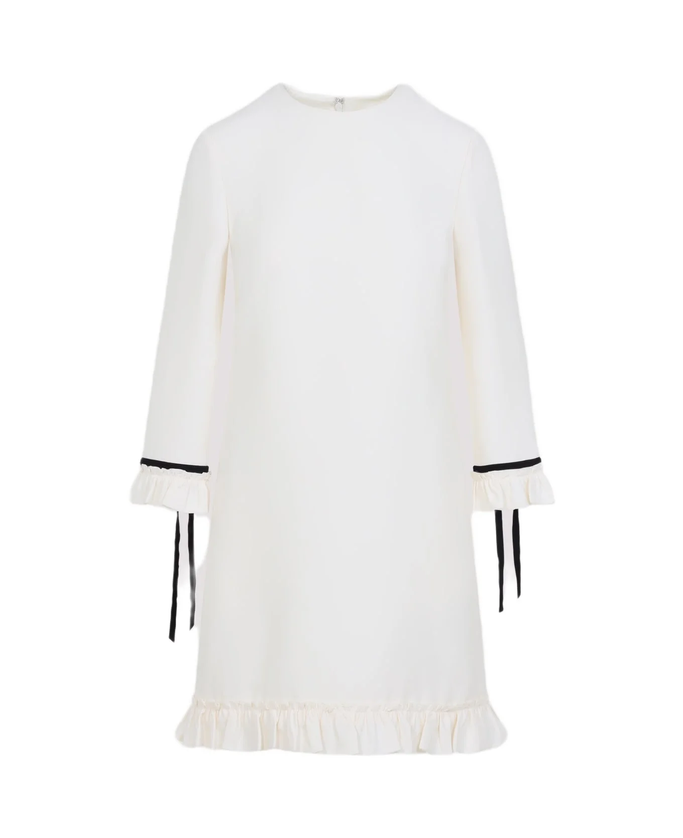 Virgin Wool Mini Dress - 1