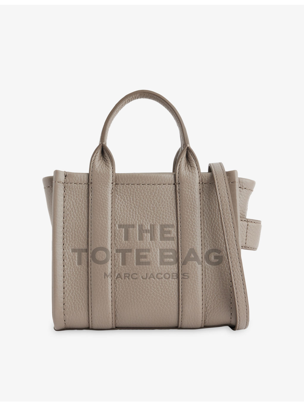 The Mini Leather Crossbody Tote Bag - 1