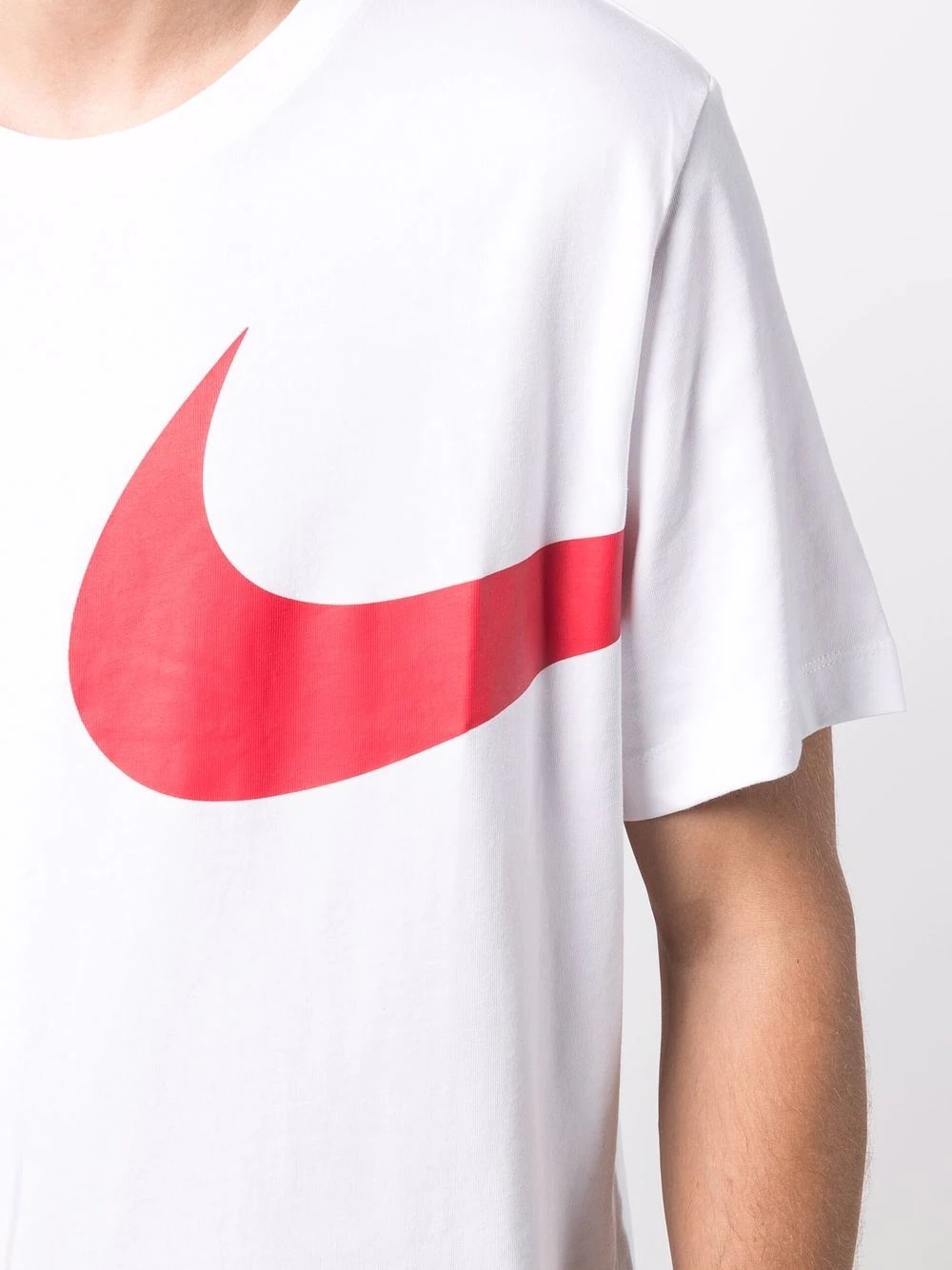 Swoosh-print short-sleeved T-shirt - 5