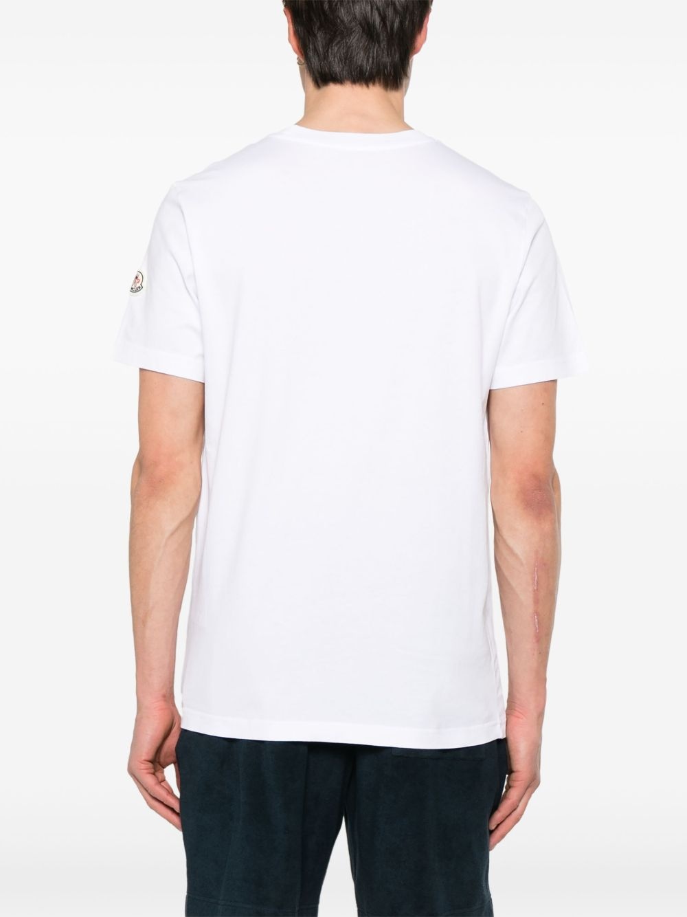 logo-print cotton t-shirt - 3