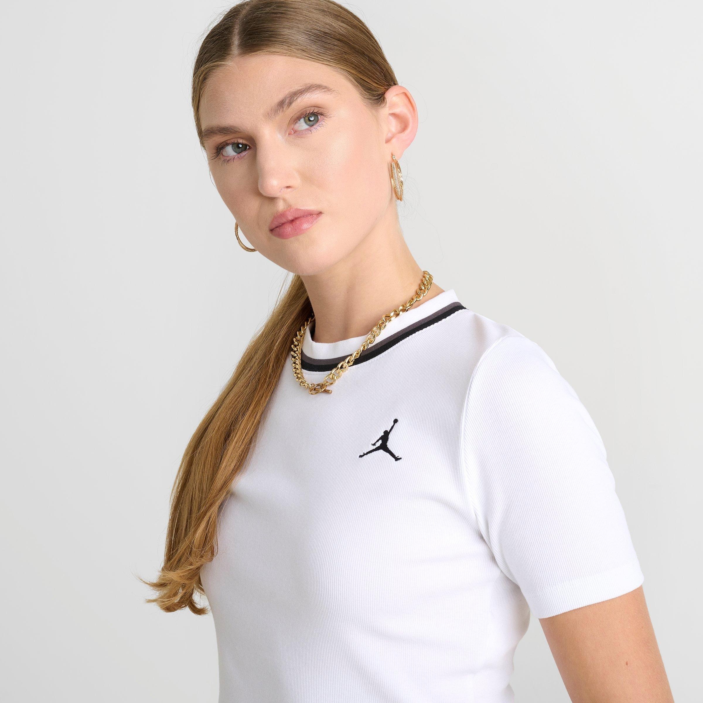 WOMEN'S JORDAN SHORT-SLEEVE KNIT TOP - 5