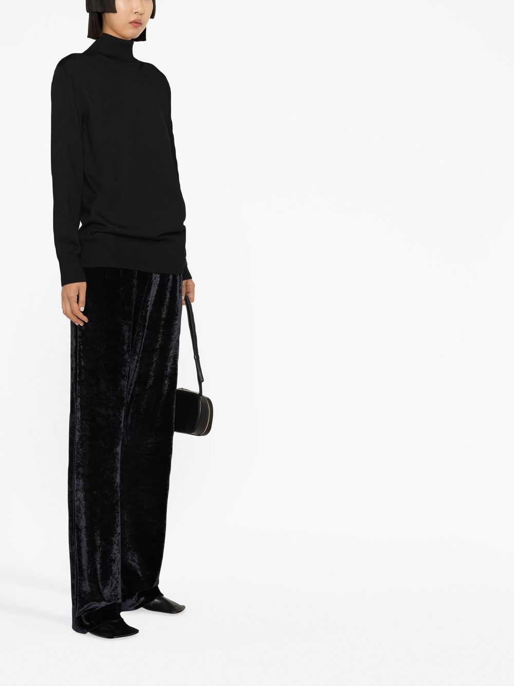 ribbed-knit wool jumper - 4