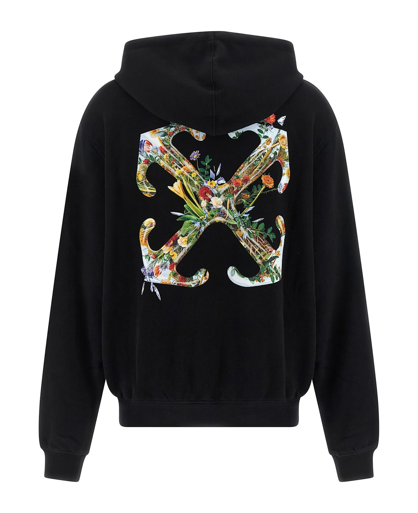 'arrow Glass Flower' Hoodie - 2