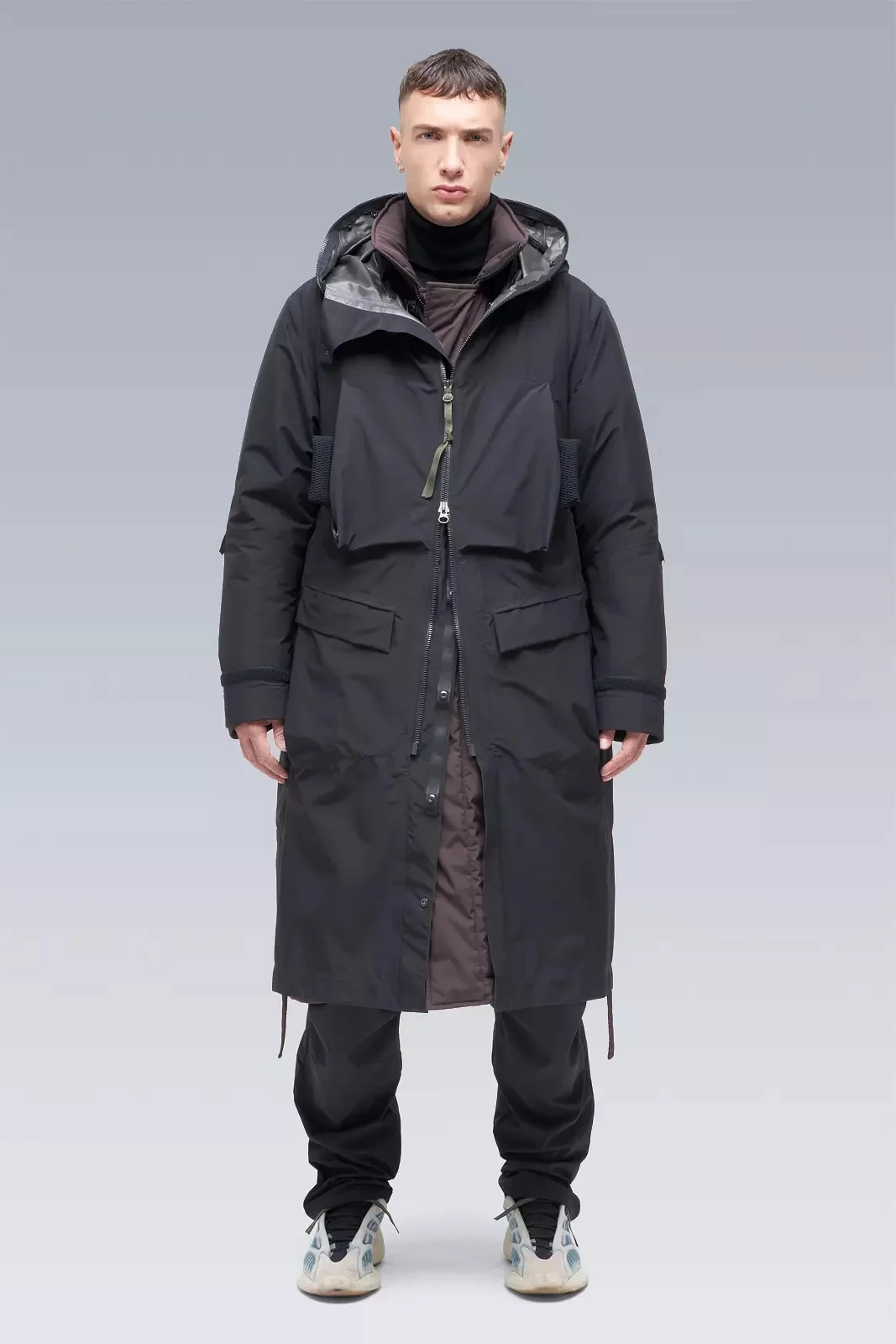 ボッコム　ジョルパ ACRONYM J93-GTPL 2L Gore-Tex Paclite Plus Parka Black | REVERSIBLE