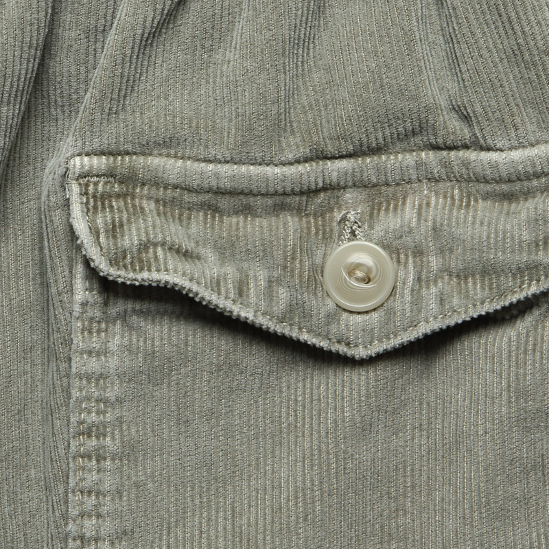 6" Corduroy Easy Shorts - Khaki 3