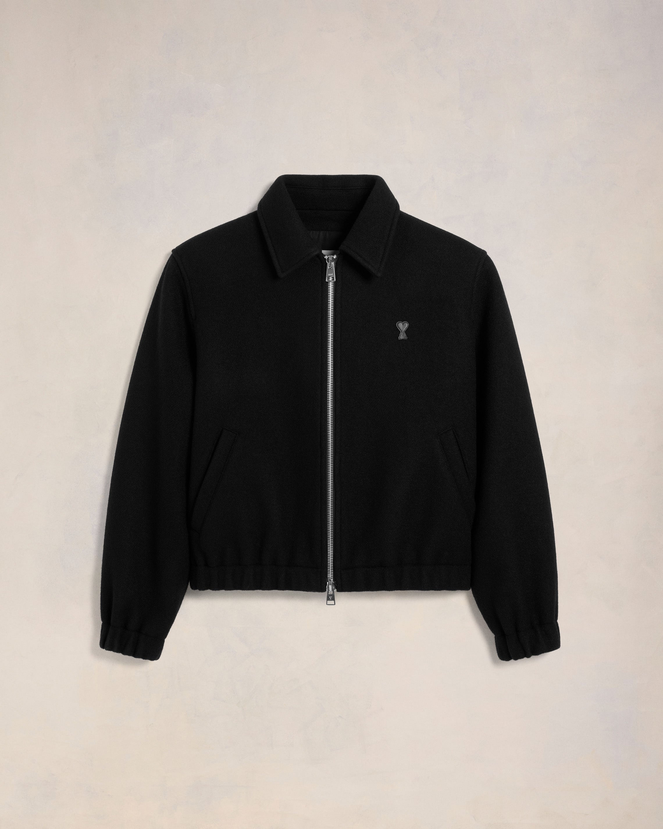 AMI｜JACKETS (FJK269 WV0049 221) Amie Zippered Sleeve Jacket - Coronado Blue | SIMKHAI