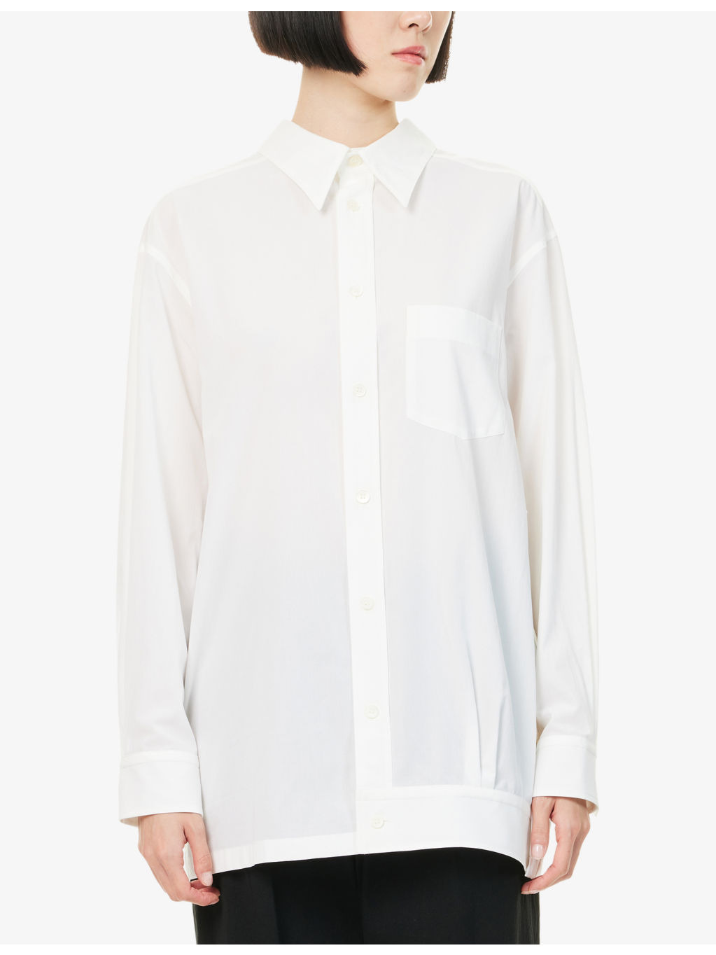 Odd Relaxed-Fit Cotton-Poplin Shirt - 3