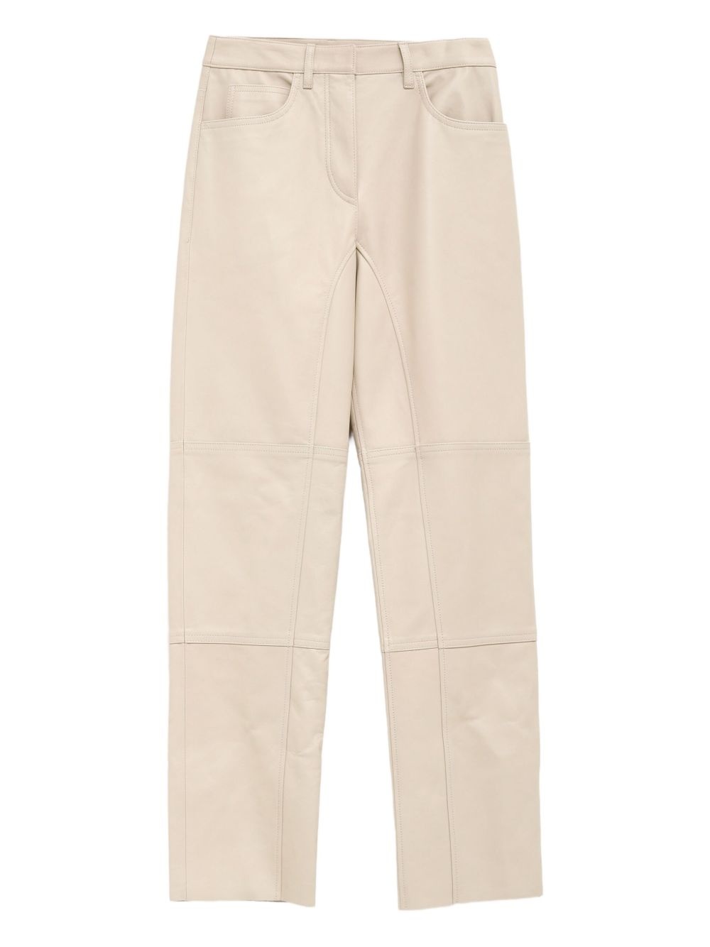 panelled utility trousers - 1