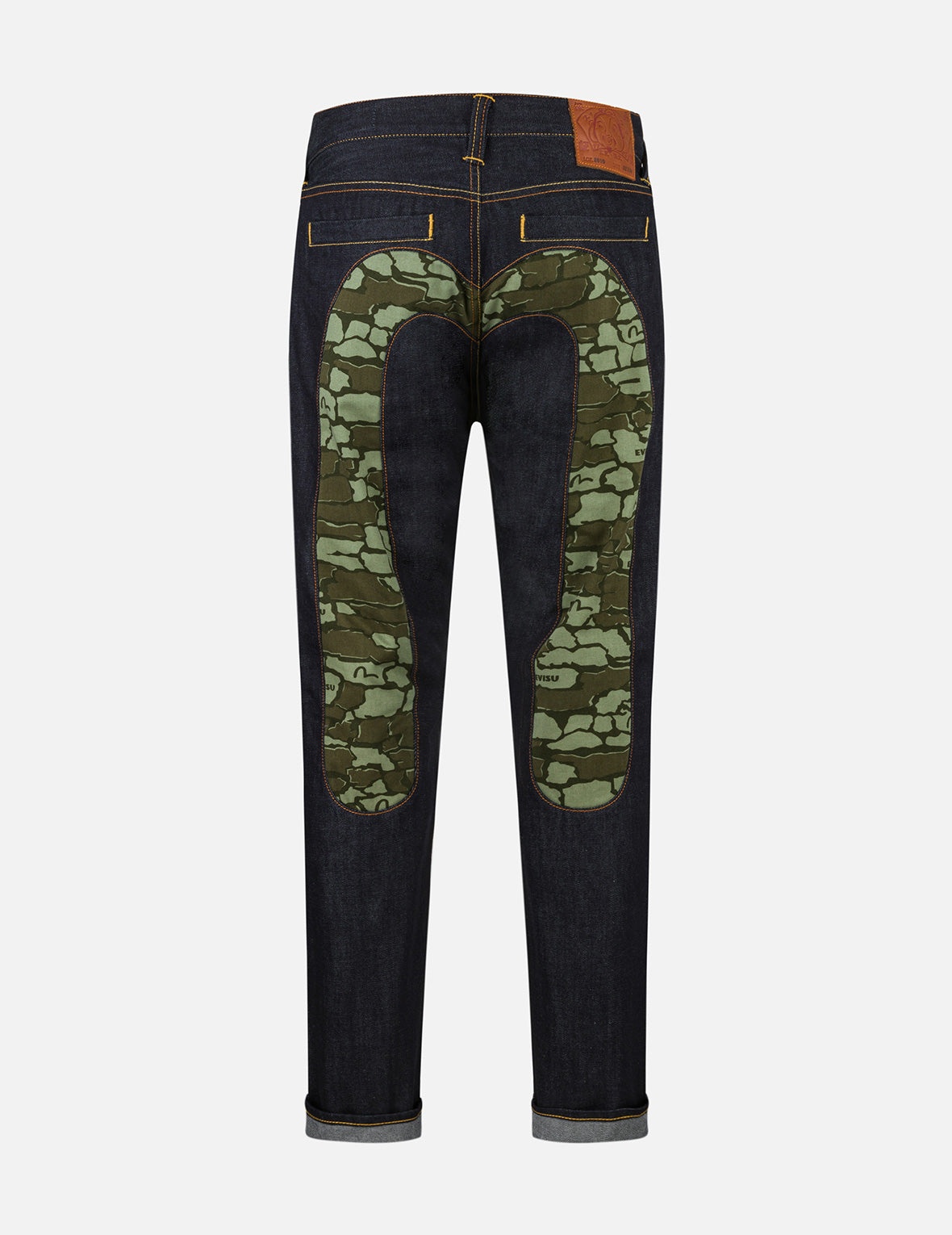 Ishigaki Camouflage Inserted Daicock Slim Fit Jeans #2010 no.1 - 1