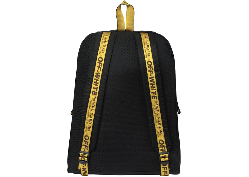 Off-White OFF-WHITE "CUT HERE" Backpack Black/White outlook