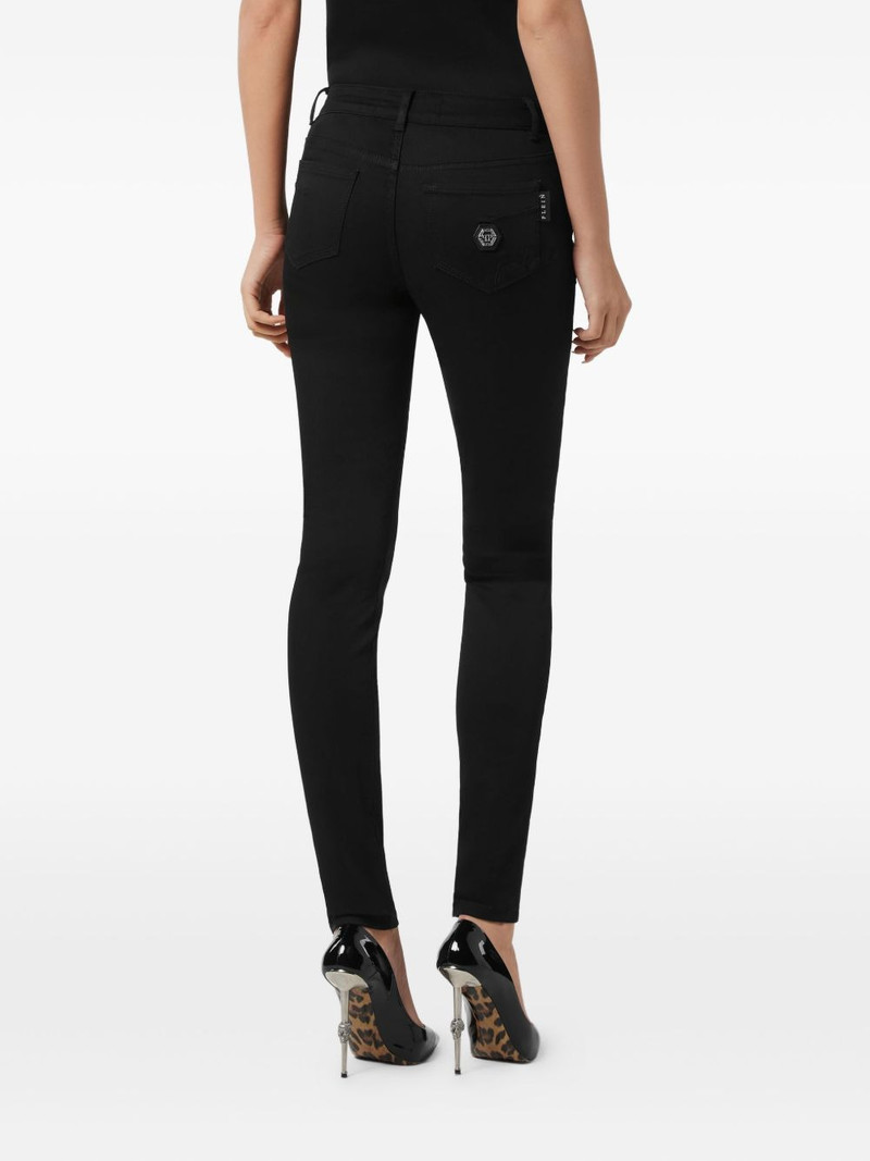 fatale logo-plaque jeans 3