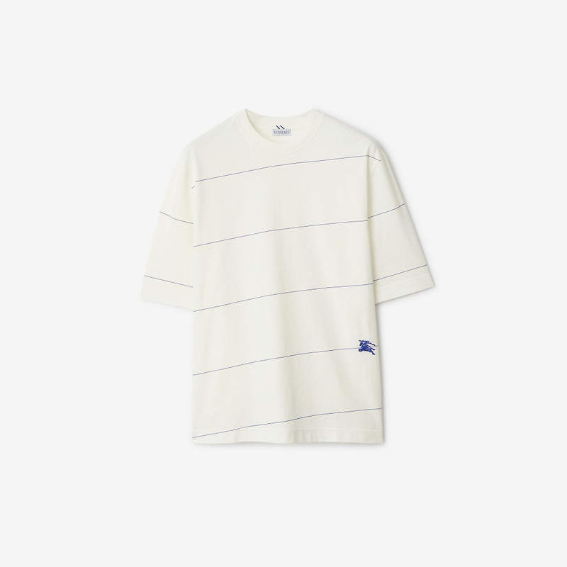 Striped Cotton T-shirt 1
