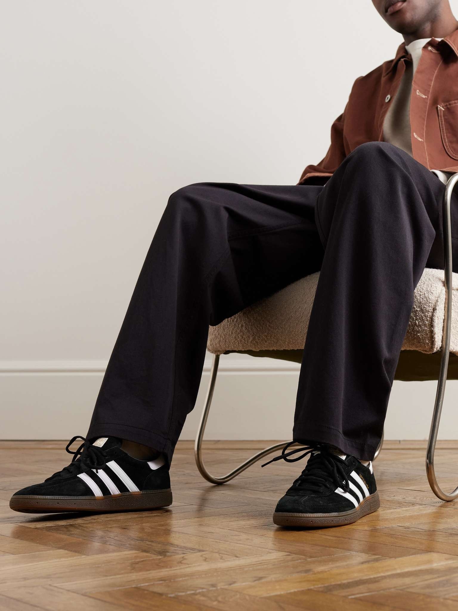 Handball Spezial Leather-Trimmed Suede Sneakers - 2