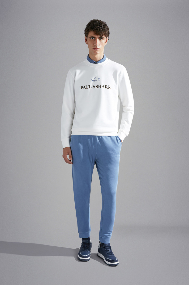 Paul & Shark GARMENT DYED STRETCH COTTON JOGGERS outlook