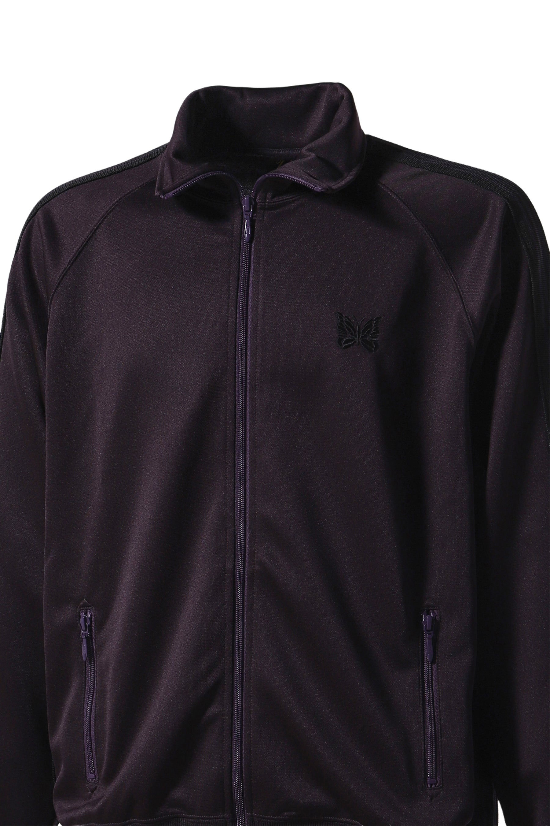 TRACK JACKET - POLY SMOOTH / DK.PUR - 4