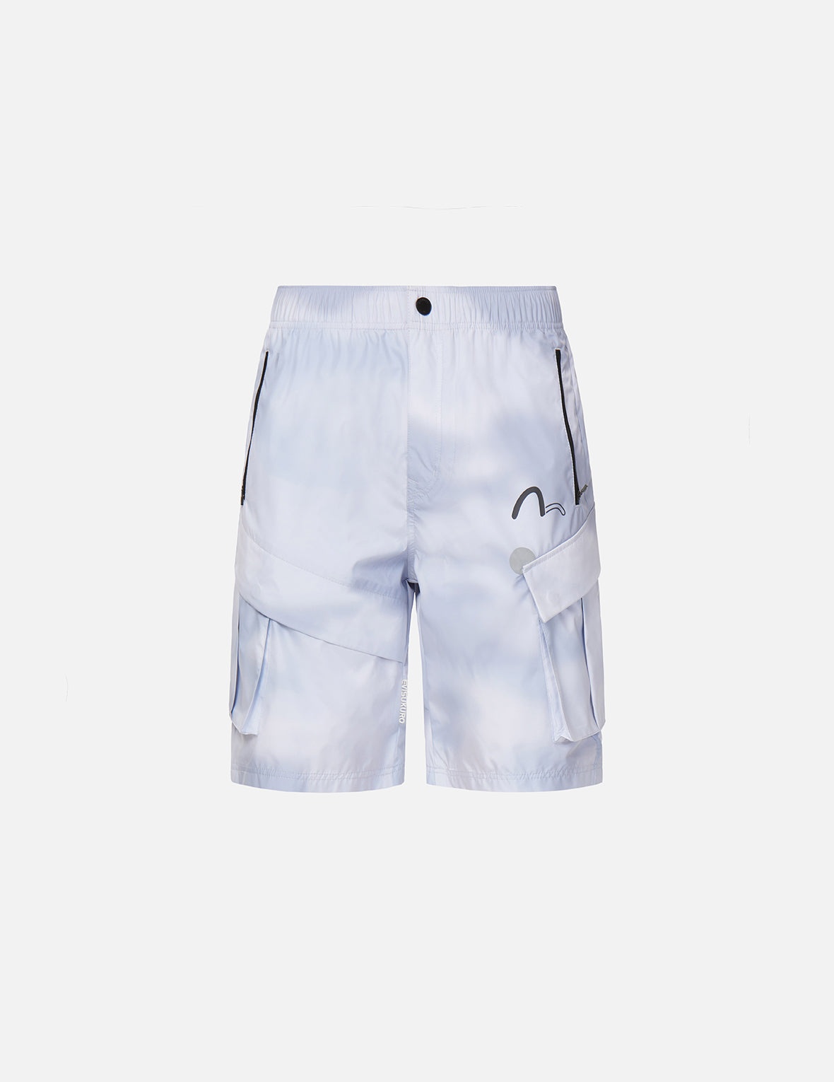 Foggy Camouflage Print Shorts - 18
