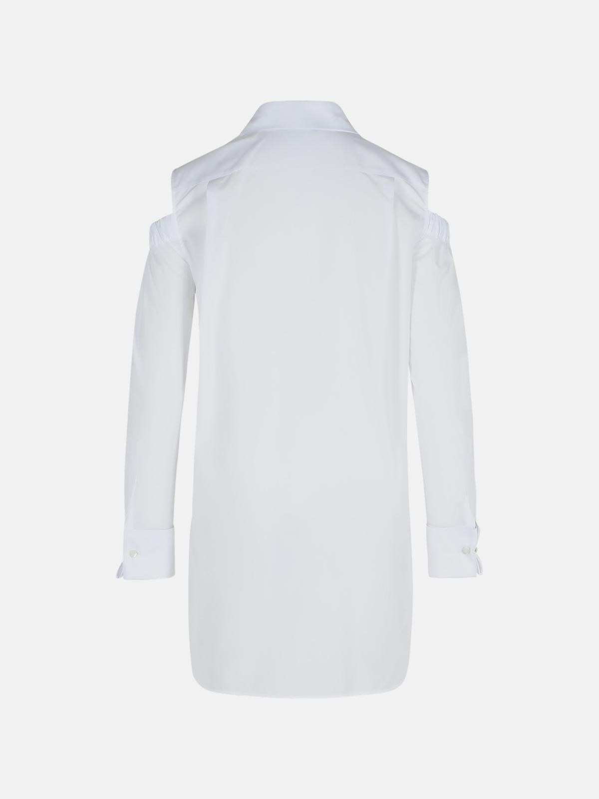 'RAGNI' WHITE COTTON SHIRT - 3