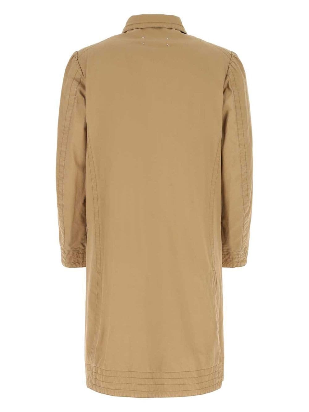 cotton trench coat - 2