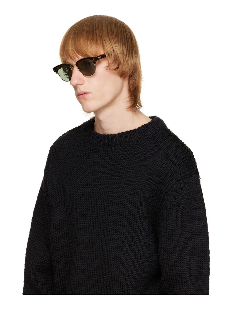 Tortoiseshell Rectangular Sunglasses 4