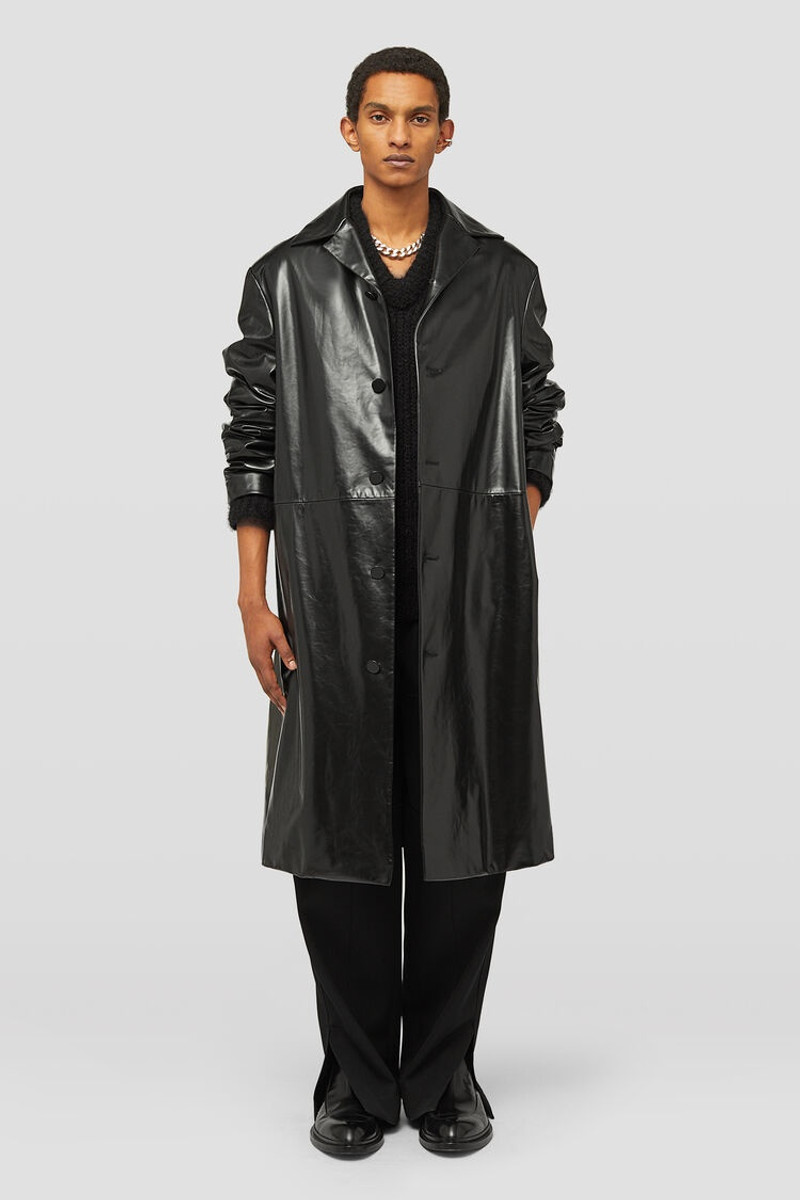 Jil Sander Leather Coat outlook