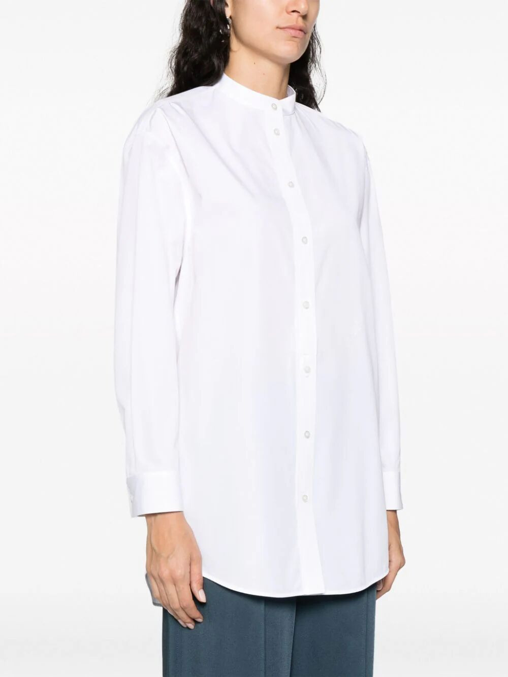 Jil Sander Women Wednesday Straight Fitted Shirt - 5