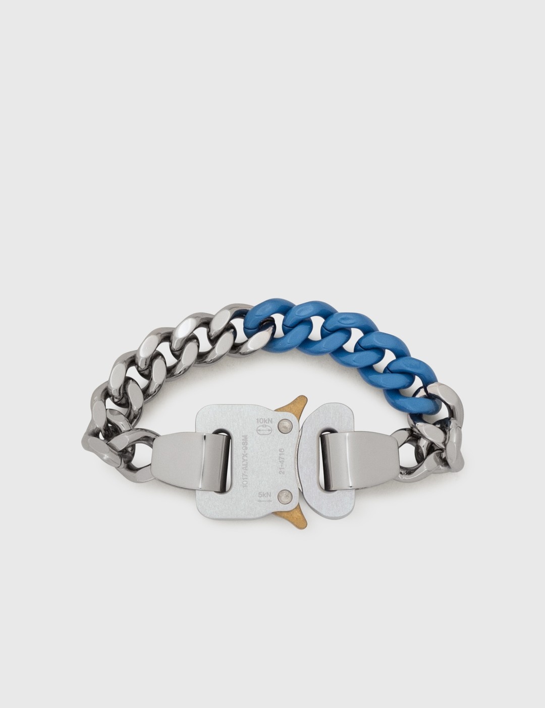 COLORED LINKS BUCKLE BRACELET - 1