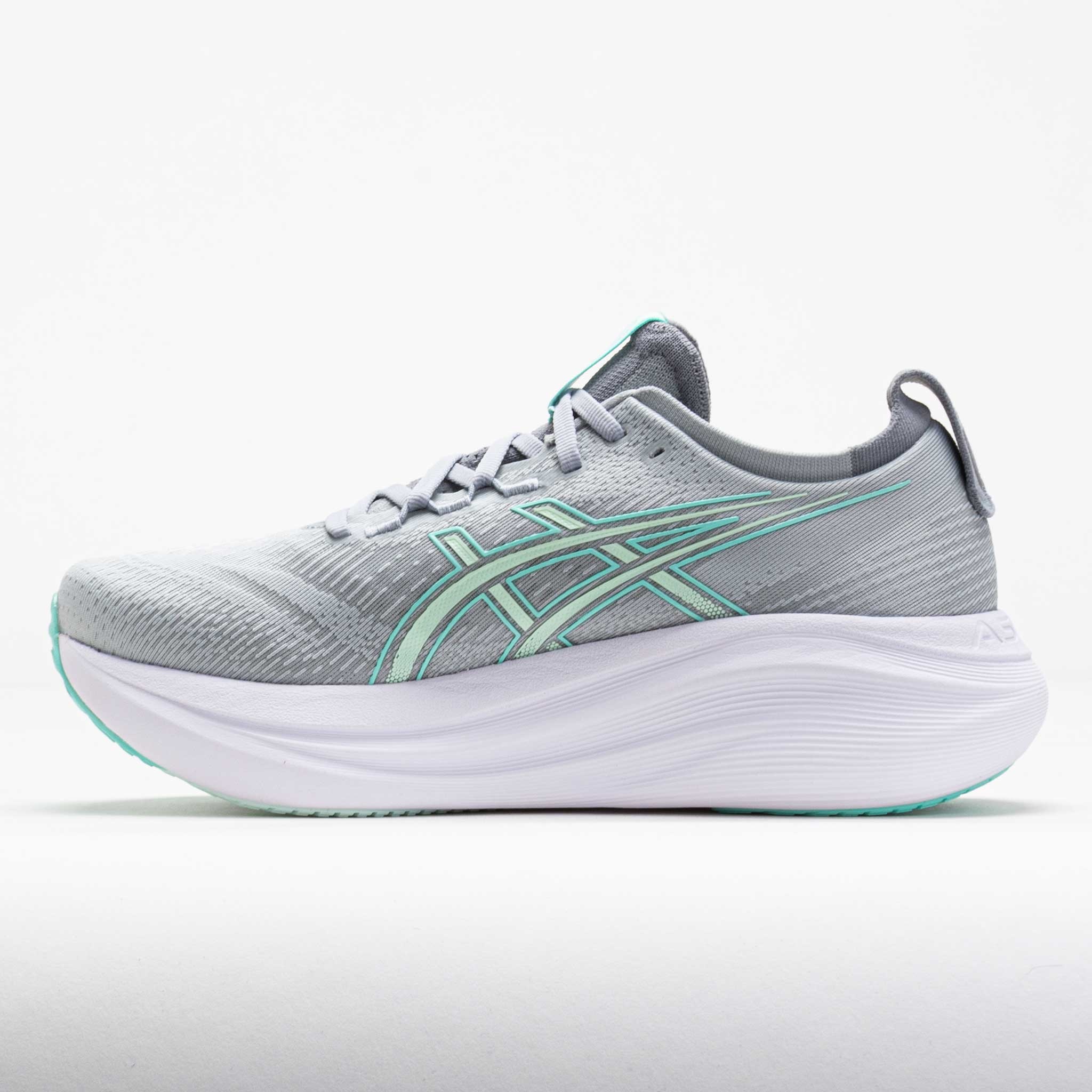 ASICS GEL-Nimbus 27 Women's Piedmont Grey/Illuminate Mint - 2