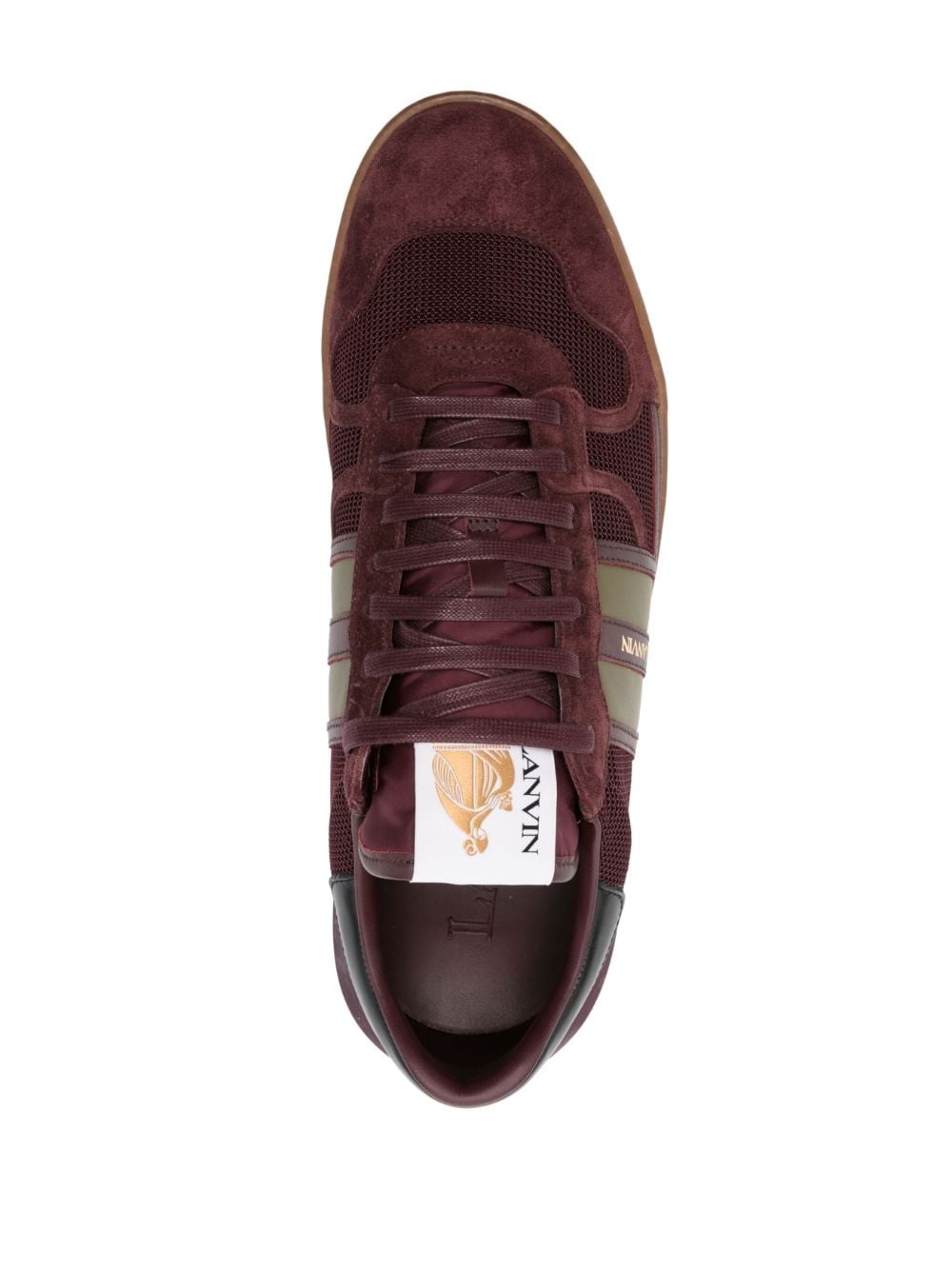 Clay panelled sneakers - 4