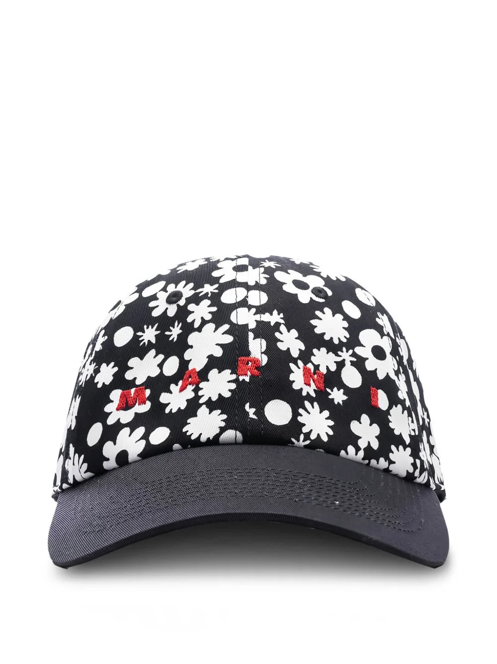 floral-print baseball cap - 1