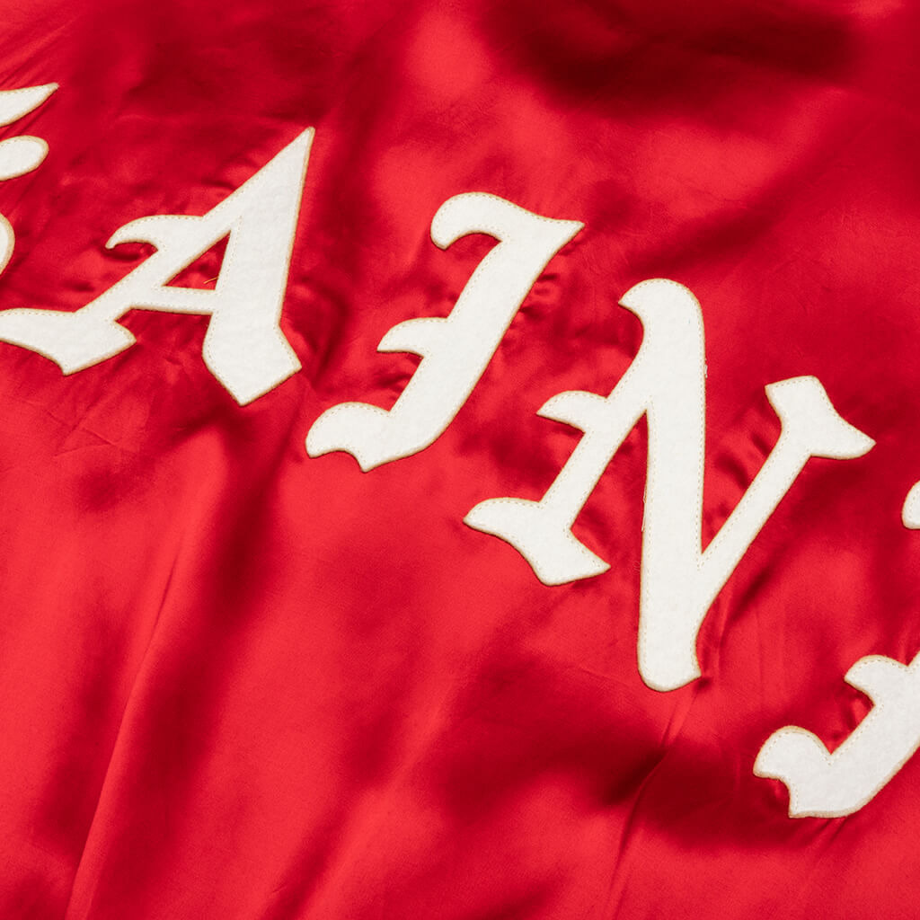 SAINT VARSITY JACKET - RED - 5