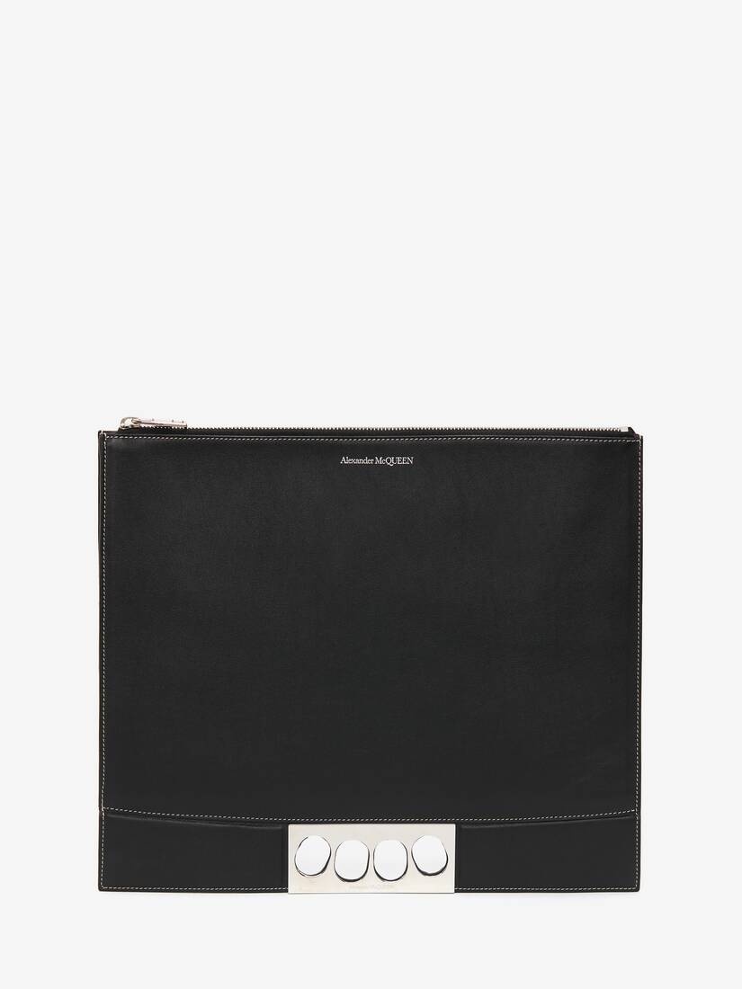 Men's The Grip Zip Pouch in Black - 1