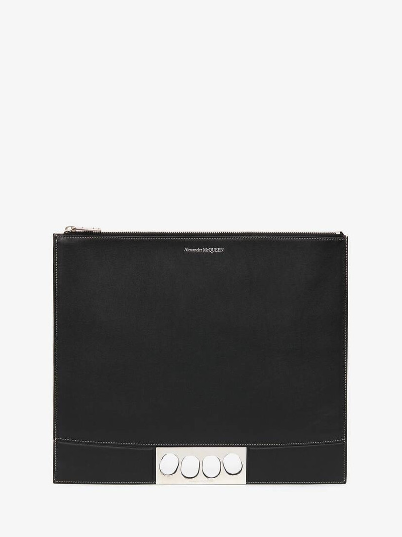 Men's The Grip Zip Pouch in Black 1