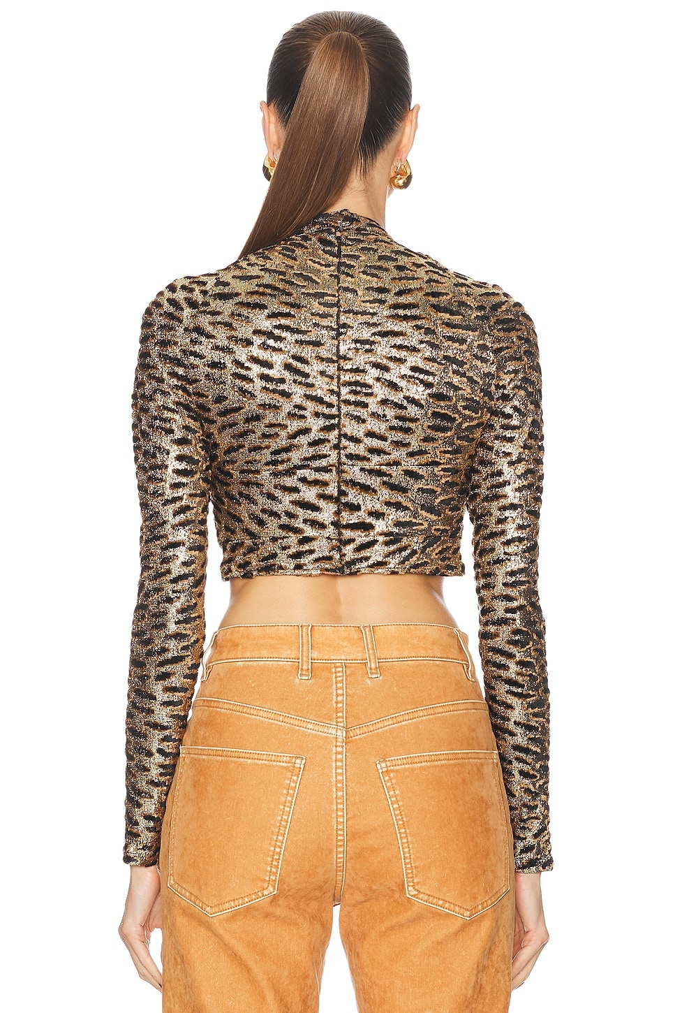 Crop Long Sleeve Top - 3