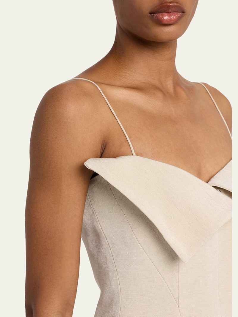 Eilwen Tailored Linen-Blend Sleeveless Top 5