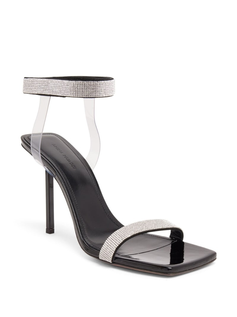Amina Muaddi Rih 95mm crystal-embellished sandals outlook