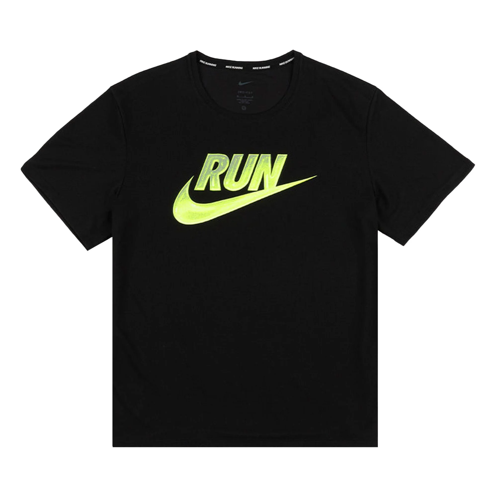 Nike Miler Run Energy Dri-Fit Tee 'Black' - 1