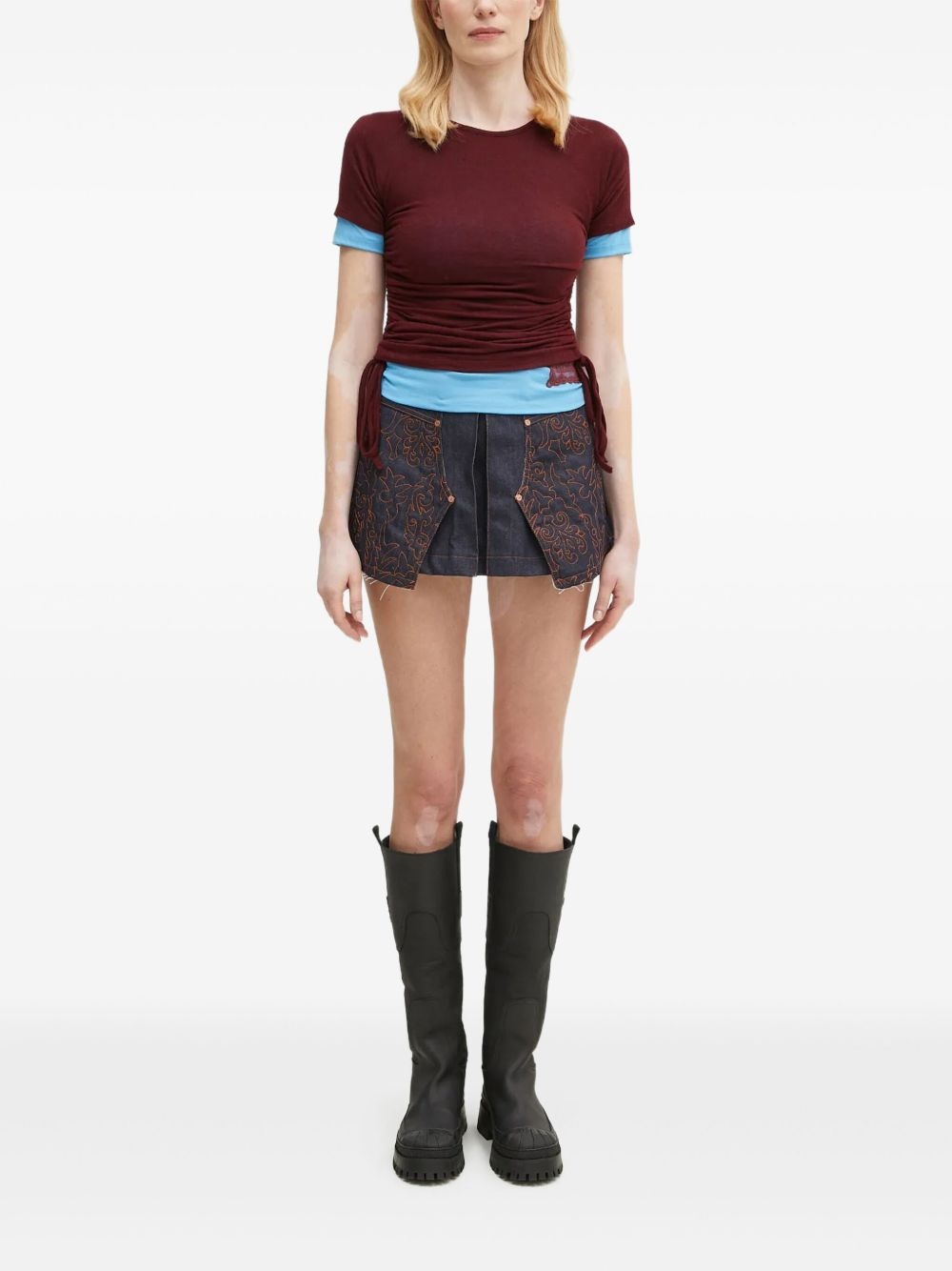 Cindy String layered top - 1