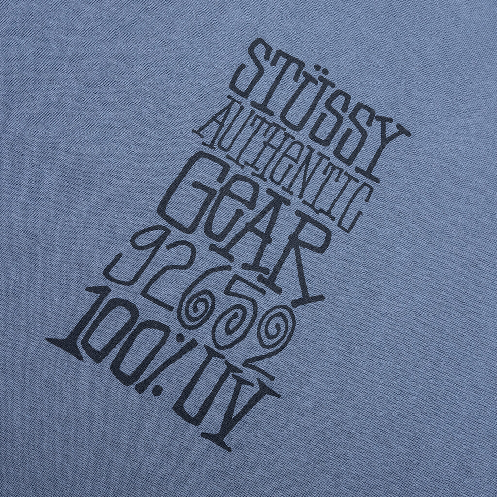 AUTHENTIC GEAR PIGMENT DYED TEE - NAVY - 3