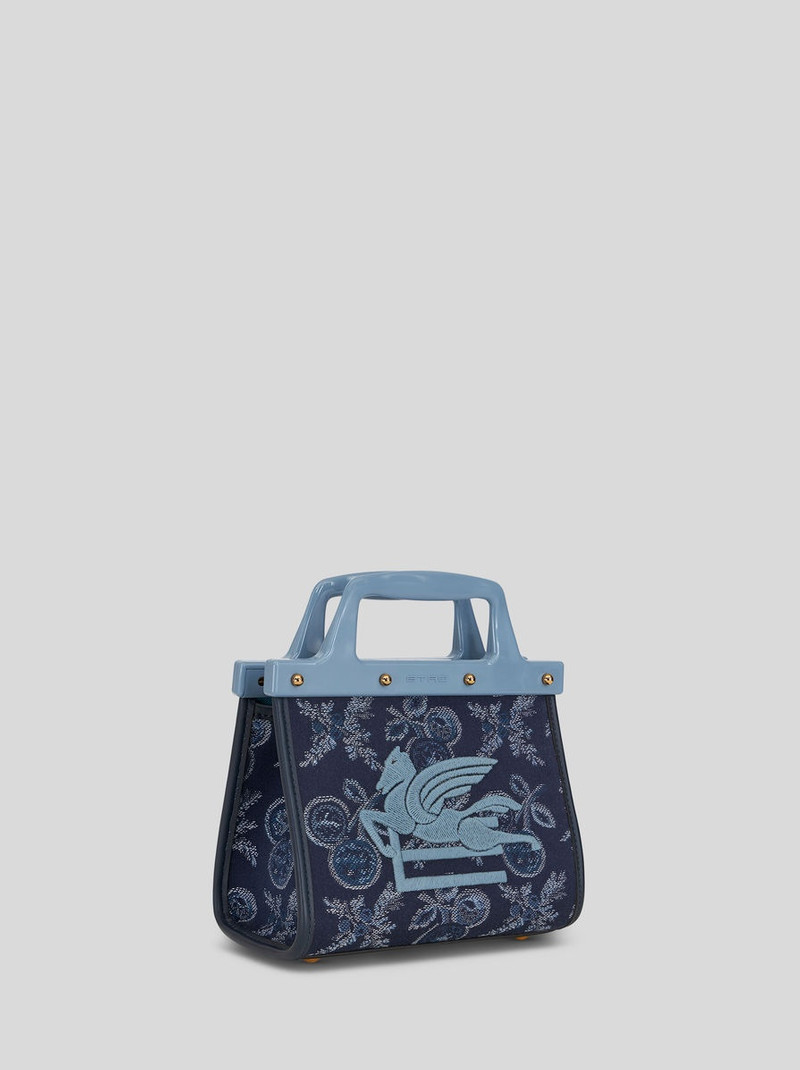MINI JACQUARD LOVE TROTTER BAG WITH APPLES 4