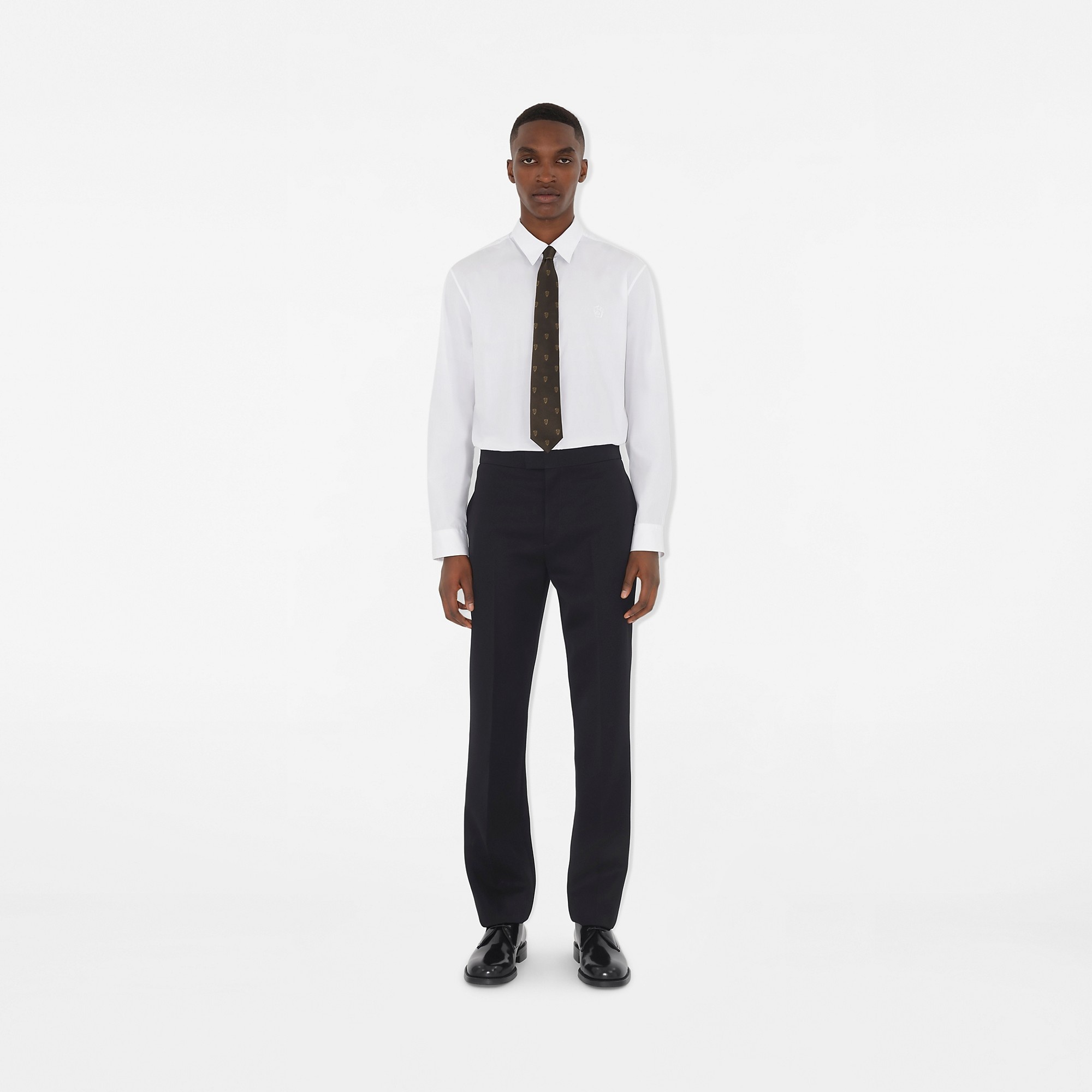B Shield Silk Tie - 2