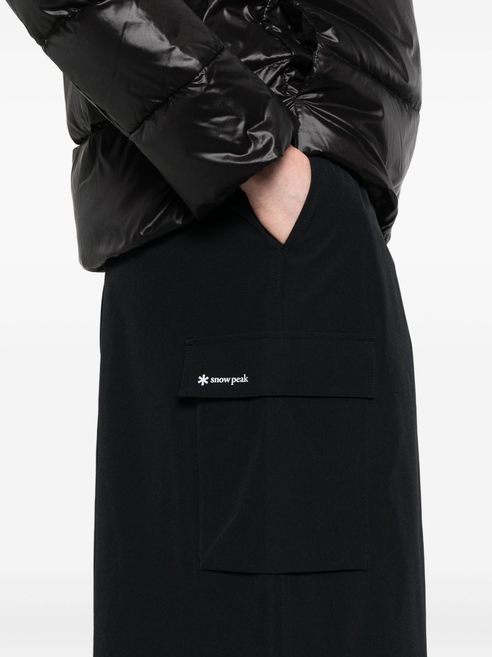 cargo-pocket midi skirt - 5