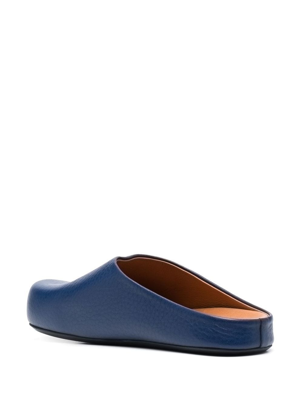 textured-leather slippers - 3