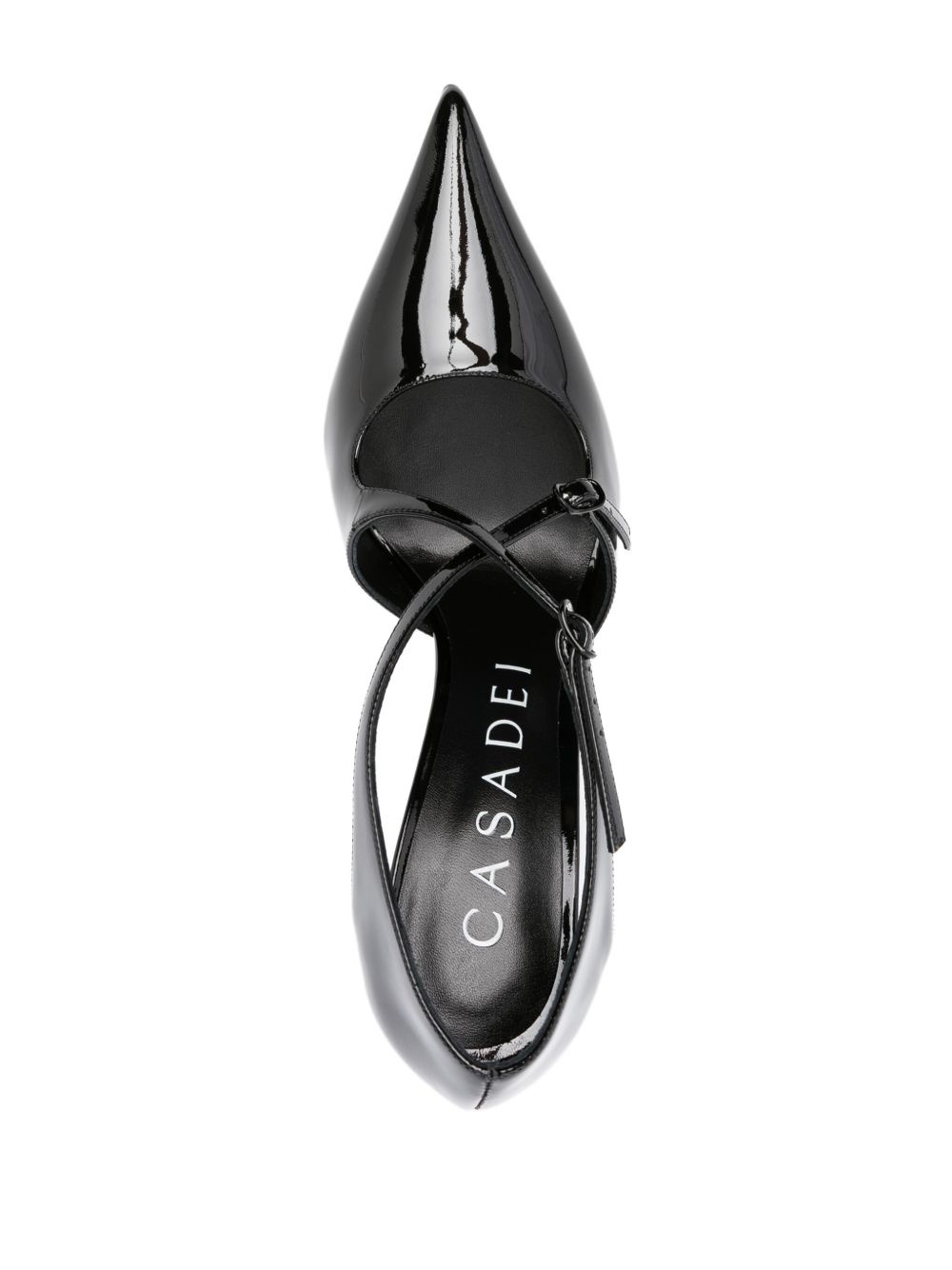Anna 100mm leather pumps - 4