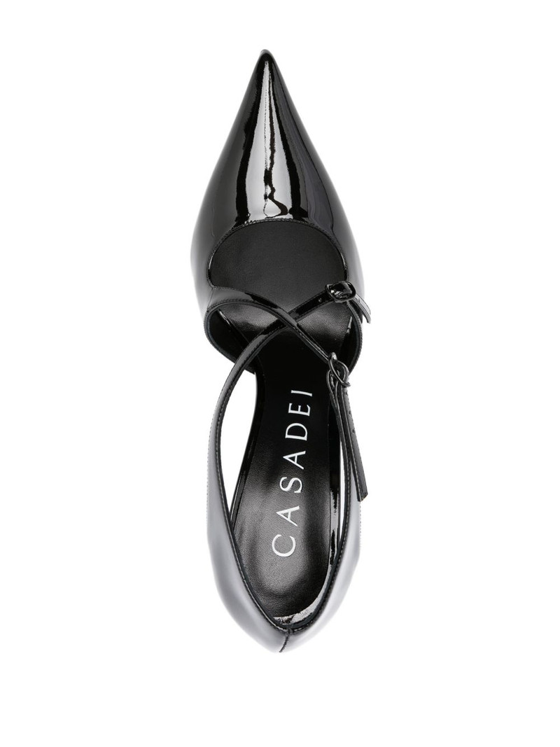Anna 100mm leather pumps 4