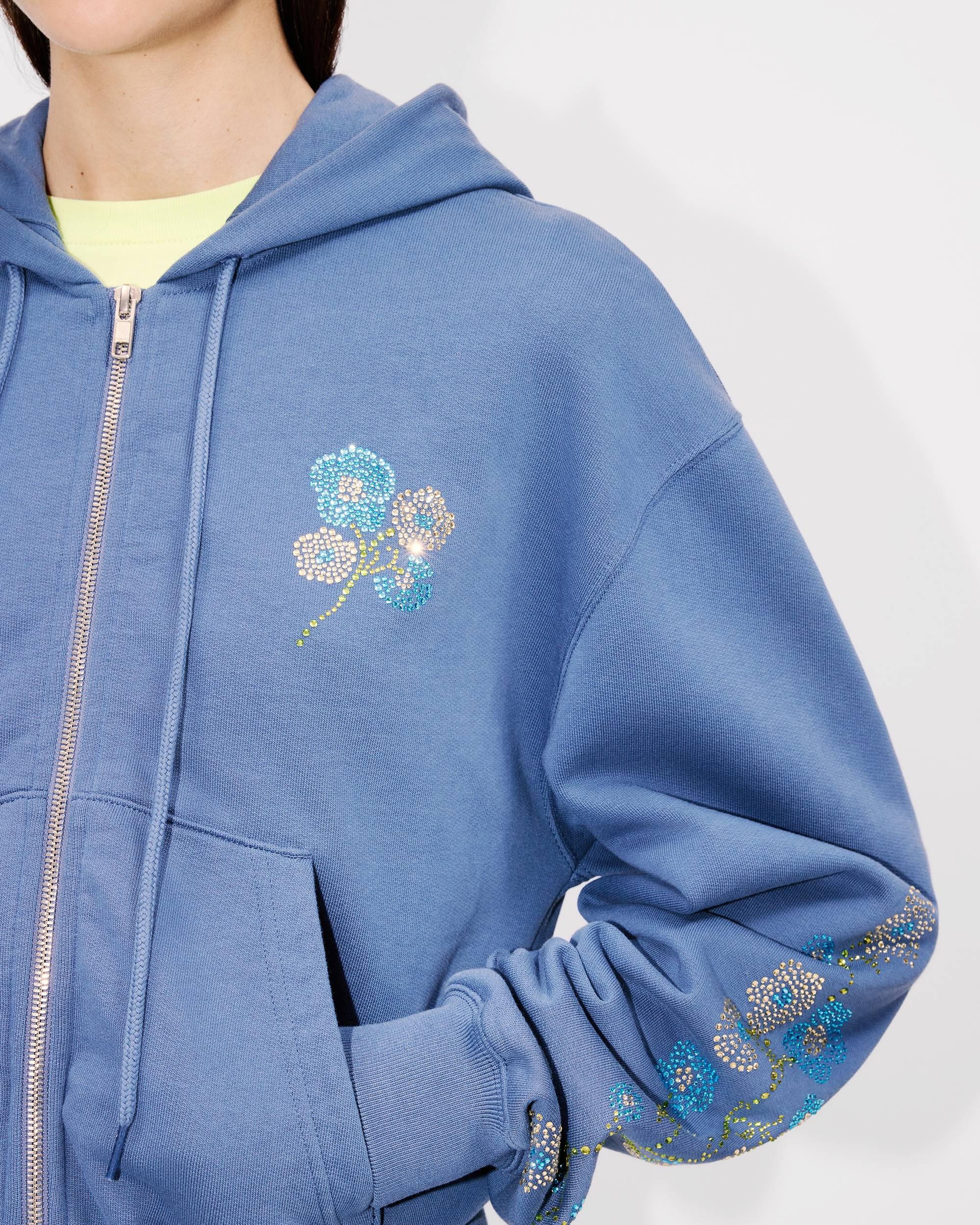 'KENZO Jungle Flower' hoodie in cotton - 6
