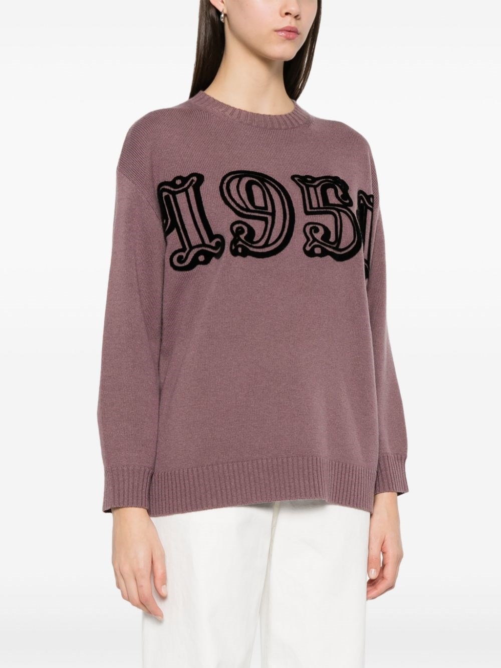 Logo wool and cashmere jumper - 4
