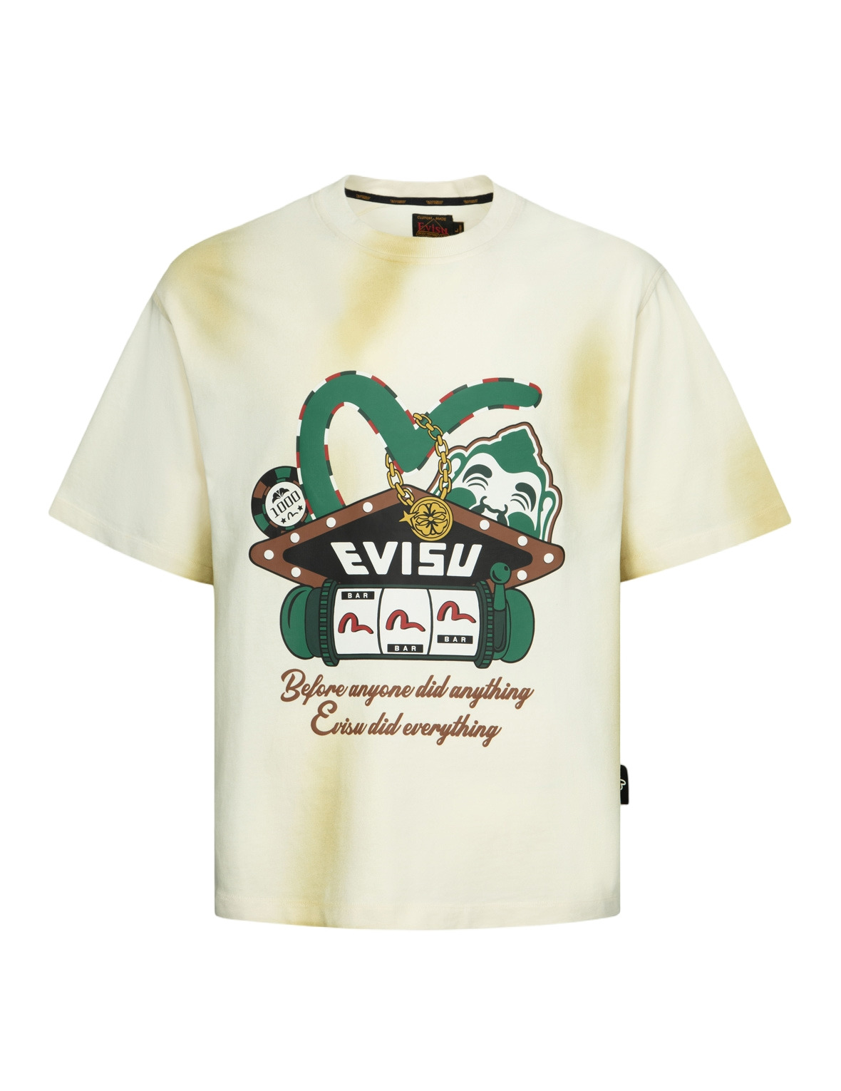 WASHED VIRTUAL VACATION PRINT RELAX FIT T-SHIRT - 10