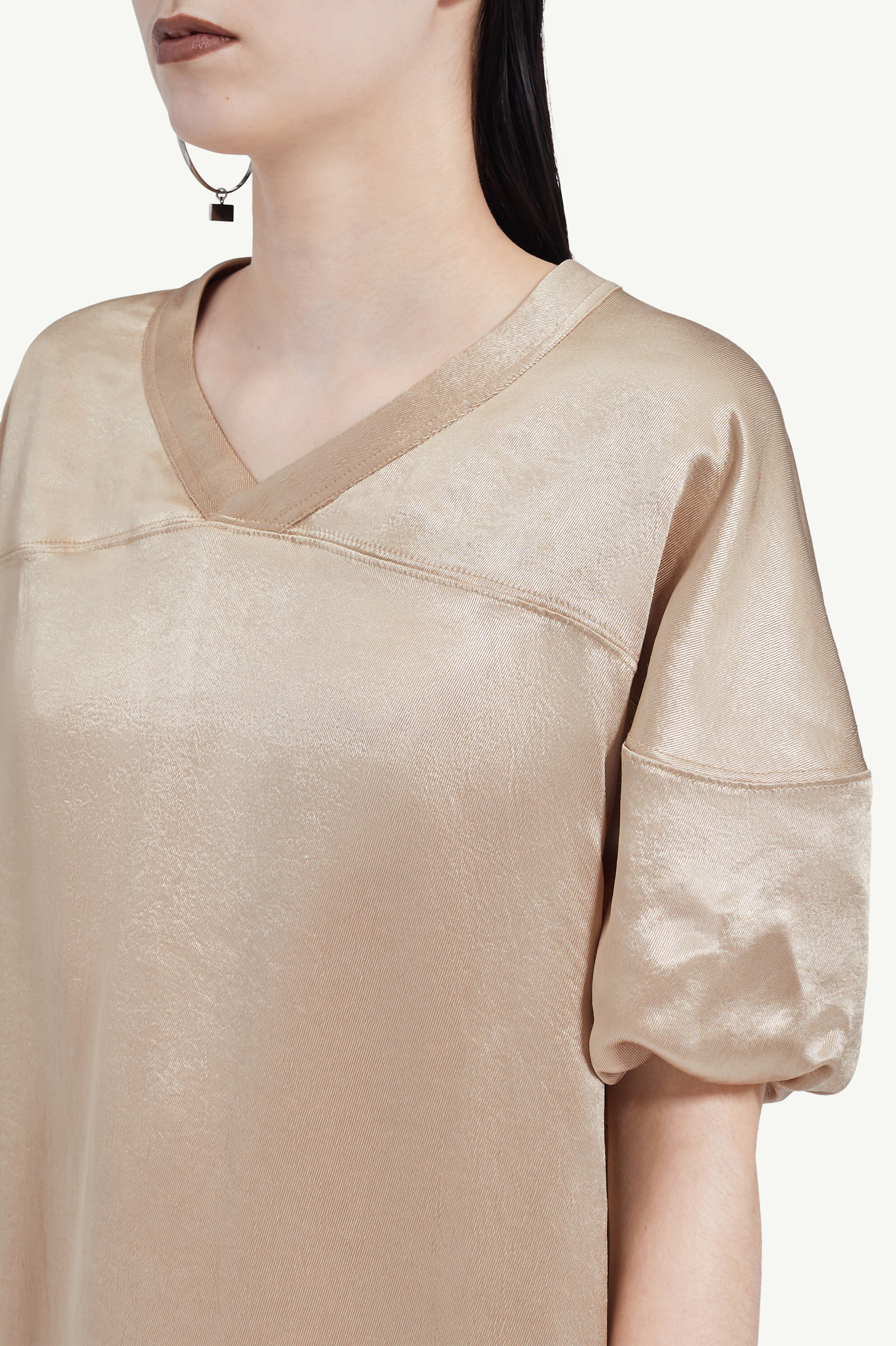 Short-sleeve dress - 5