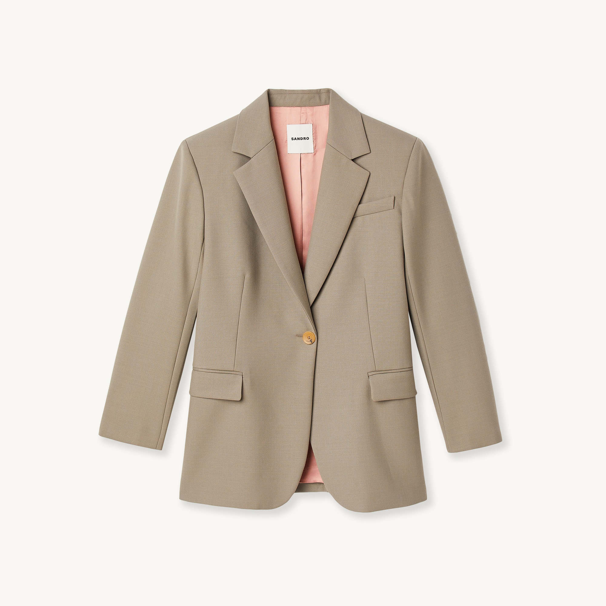 Tailored jacket with pockets - 1